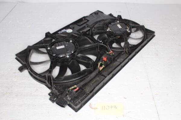 Audi RSQ3 RS3 Twin Radiator Fan Ring with Fans and Shroud 5WA121203T