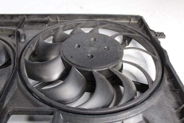 Audi RSQ3 RS3 Twin Radiator Fan Ring with Fans and Shroud 5WA121203T
