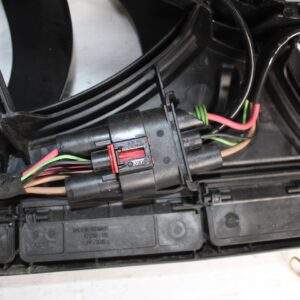 Audi RSQ3 RS3 Twin Radiator Fan Ring with Fans and Shroud 5WA121203T - Image 6