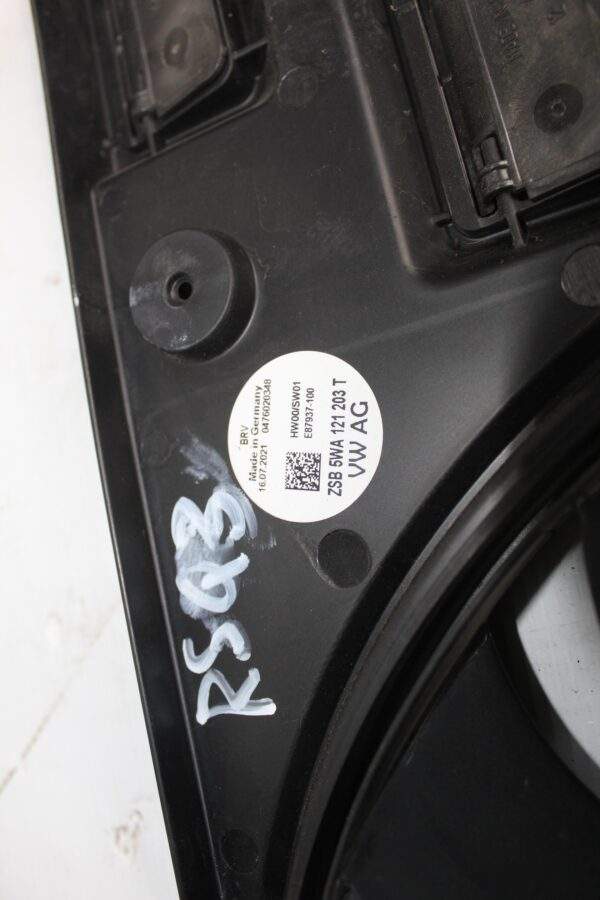 Audi RSQ3 RS3 Twin Radiator Fan Ring with Fans and Shroud 5WA121203T