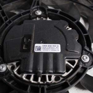 Audi RSQ3 RS3 Twin Radiator Fan Ring with Fans and Shroud 5WA121203T - Image 4