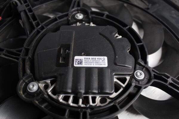 Audi RSQ3 RS3 Twin Radiator Fan Ring with Fans and Shroud 5WA121203T