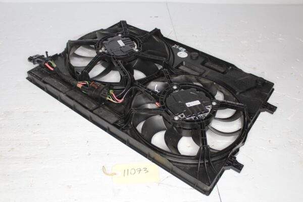 Audi RSQ3 RS3 Twin Radiator Fan Ring with Fans and Shroud 5WA121203T