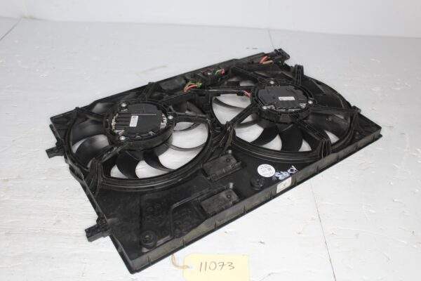 Audi RSQ3 RS3 Twin Radiator Fan Ring with Fans and Shroud 5WA121203T