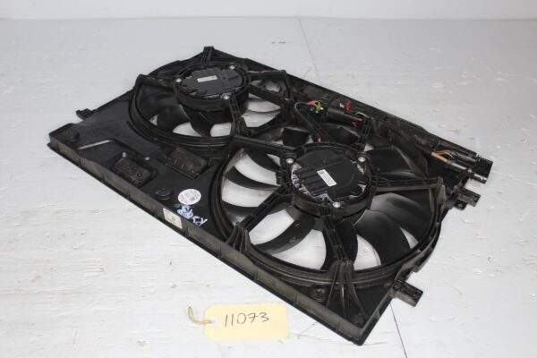 Audi RSQ3 RS3 Twin Radiator Fan Ring with Fans and Shroud 5WA121203T