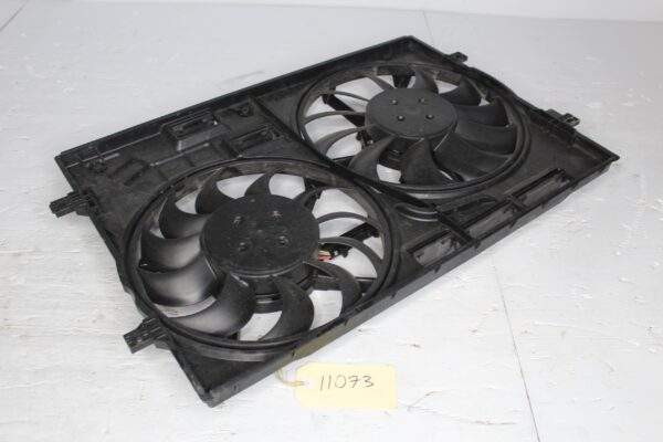 Audi RSQ3 RS3 Twin Radiator Fan Ring with Fans and Shroud 5WA121203T