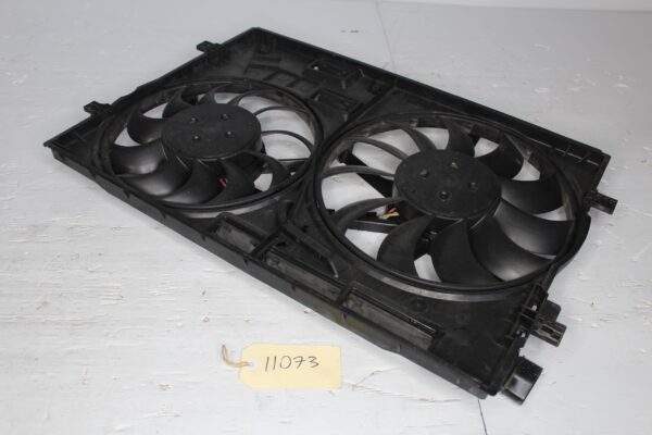 Audi RSQ3 RS3 Twin Radiator Fan Ring with Fans and Shroud 5WA121203T