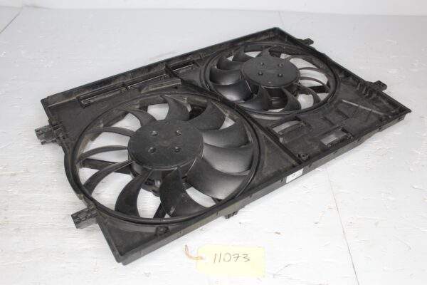 Audi RSQ3 RS3 Twin Radiator Fan Ring with Fans and Shroud 5WA121203T