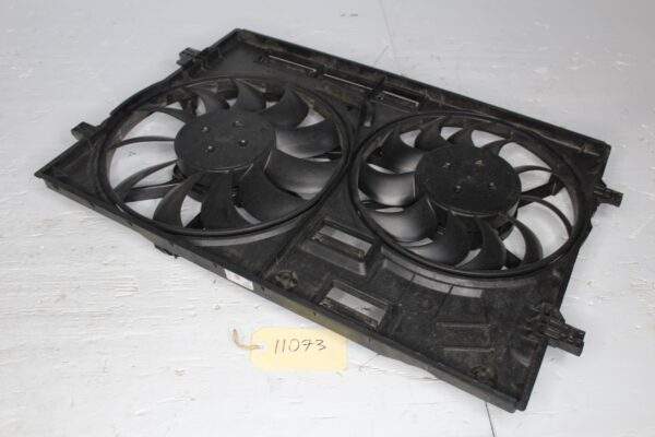 Audi RSQ3 RS3 Twin Radiator Fan Ring with Fans and Shroud 5WA121203T