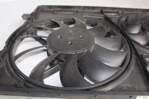Audi RSQ3 RS3 Twin Radiator Fan Ring with Fans and Shroud 5WA121203T