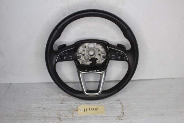 Audi FY Q5 Multifunction Steering Wheel Black Leather 80A419091J