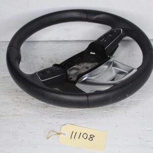 Audi FY Q5 Multifunction Steering Wheel Black Leather 80A419091J - Image 2