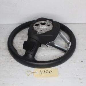 Audi FY Q5 Multifunction Steering Wheel Black Leather 80A419091J - Image 6