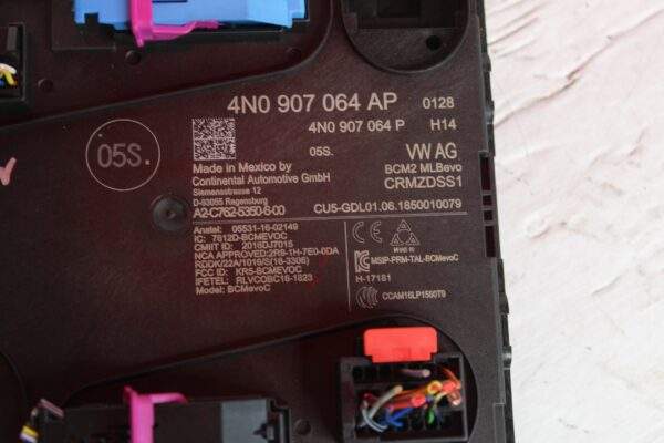 Audi FY Q5 SQ5 Convenience System Control Unit 4N0907064AP, 4N0907064AH