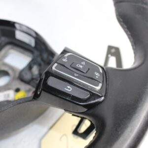 Volkswagen Mk6 Golf R Scirocco R Steering Wheel w Aftermarket Padles - Image 9
