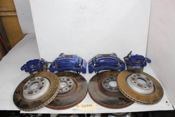 Volkswagen Mk6 Golf Scirocco R Full Brake Caliper Set BLUE