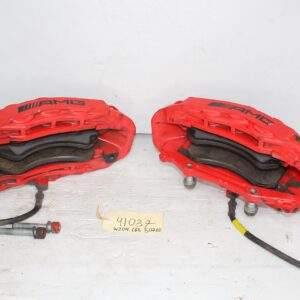 Mercedes Benz W204 C63 AMG Front Brake Calipers Set Pair - Image 8