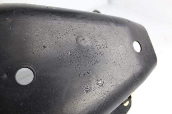 Mercedes Benz W212 E63 AMG Rear Right Control Arm Cover Plastic A2123520988