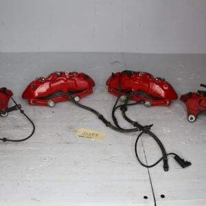 Mercedes Benz W212 E63 W218 CLS63 AMG Full Brake Caliper Set Complete - Image 11