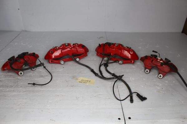 Mercedes Benz W212 E63 W218 CLS63 AMG Full Brake Caliper Set Complete