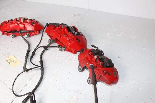 Mercedes Benz W212 E63 W218 CLS63 AMG Full Brake Caliper Set Complete