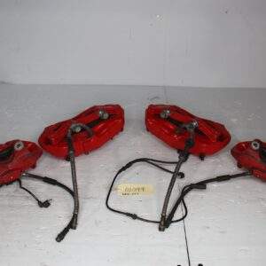 Mercedes Benz W212 E63 W218 CLS63 AMG Full Brake Caliper Set Complete - Image 5