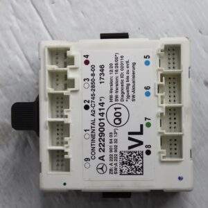 Mercedes Benz W205 C Class Front Left Door Control Unit A2229001414, A2059000328 - Image 3
