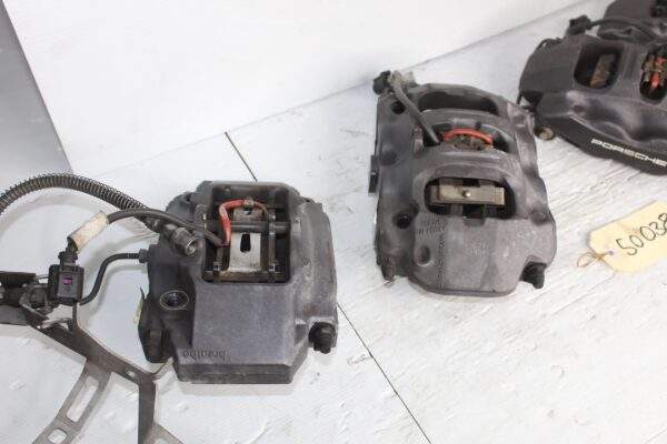 Porsche 981 Cayman Boxster Brake Caliper Set Complete Brembo