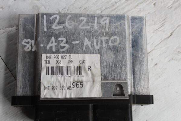 Audi 8V A3 1.3L CZE ECU ECM Engine Control Unit 04E907309AB, 04E906027FL