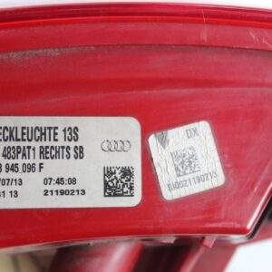 Audi 8T A5 S5 Sportsback Right Outer Tail Light Lamp 8T8945096F - Image 5
