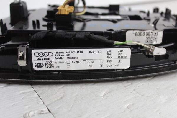 Audi FY Q5 SQ5 Interior Map Light Console 80A947135AB