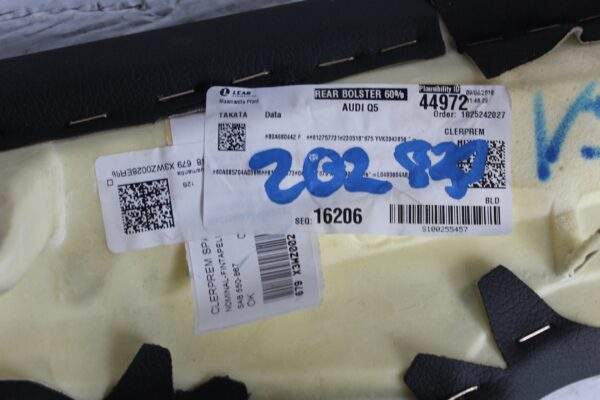 Audi FY Q5 SQ5 Right Rear Airbag Unit 80A880442F, 80A880442G