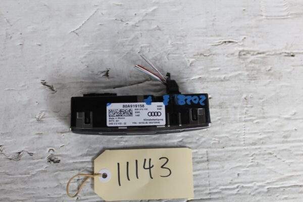 Audi FY S5 SQ5 Rear Centre AC Control Panel 80A919158, 8W0919158