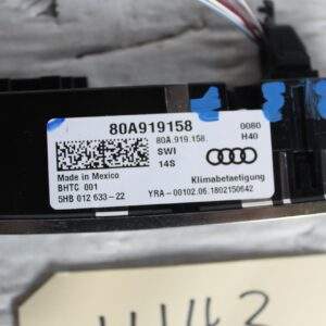 Audi FY S5 SQ5 Rear Centre AC Control Panel 80A919158, 8W0919158 - Image 6