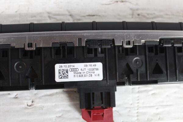 Audi 8V A3 PDC Multi Function Switch Centre Control Unit 8V0925301CD 8V0925301CB