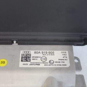 Audi FY Q5 SQ5 MMi Multimedia Headunit Radio Display Screen 80A919605 - Image 5