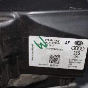 Audi 8V A3 S3 Right RH Headlight Headlamp 8V0941044D, 8V0941006D - Image 9