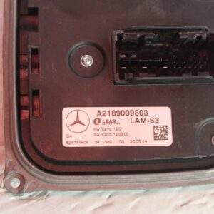 Mercedes Benz W176 W117 A CLA Class Headlight Control Unit A2189009303 - Image 7