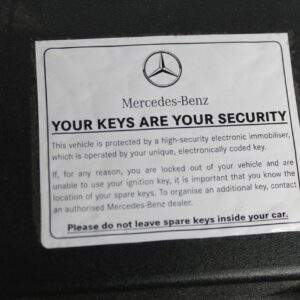 Mercedes Benz W212 E63 AMG Drivers Sun Visor A2128106010 - Image 6