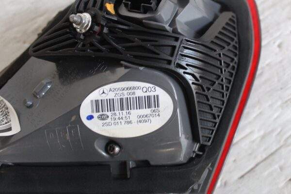 Mercedes Benz W205 C205 C63s Coupe Rear Right Inner Taillight A2059066800
