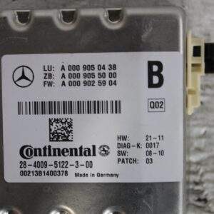 Mercedes Benz W176 W117 A CLA Class Lane Assist Radar Camera A0009057302 - Image 4