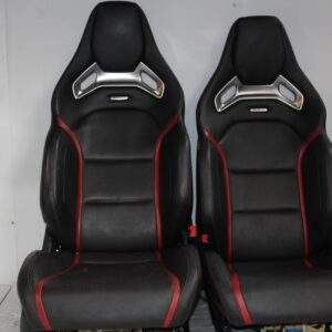 Mercedes Benz W176 W117 A45 CLA45 Front Seat Pair - RECARO AMG - Image 4