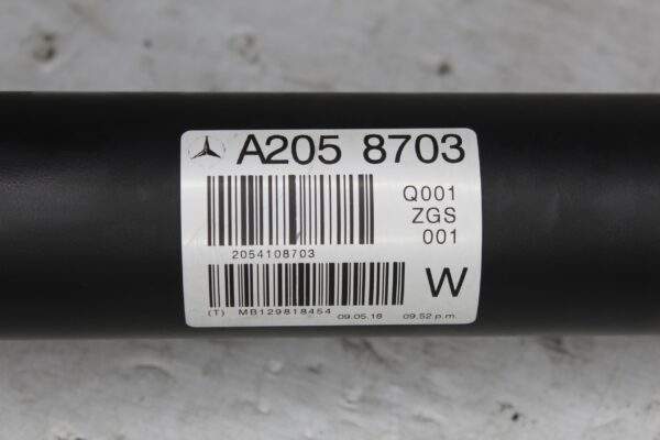 Mercedes Benz W205 C300 Prop Propeller Shaft A2054108703, A2054107204