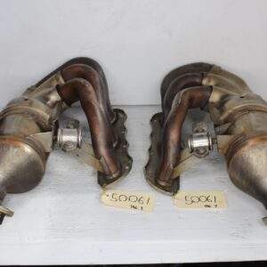 Porsche 981 Cayman 2.7L A122 Exhaust Manifold Catalytic Convertor Pair