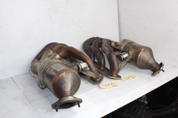 Porsche 981 Cayman 2.7L A122 Exhaust Manifold Catalytic Convertor Pair