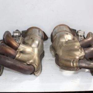 Porsche 981 Cayman 2.7L A122 Exhaust Manifold Catalytic Convertor Pair - Image 5