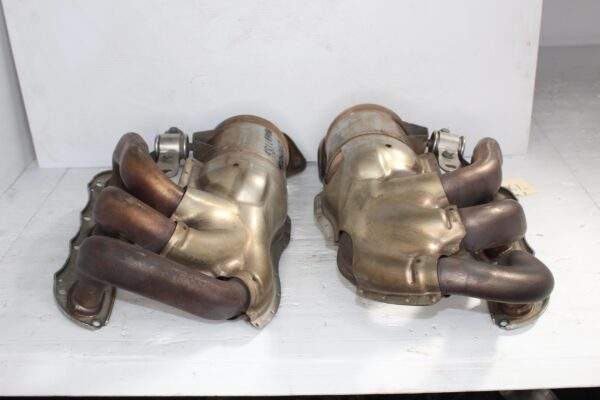 Porsche 981 Cayman 2.7L A122 Exhaust Manifold Catalytic Convertor Pair