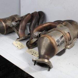 Porsche 981 Cayman 2.7L A122 Exhaust Manifold Catalytic Convertor Pair - Image 16