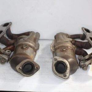 Porsche 981 Cayman 2.7L A122 Exhaust Manifold Catalytic Convertor Pair - Image 11