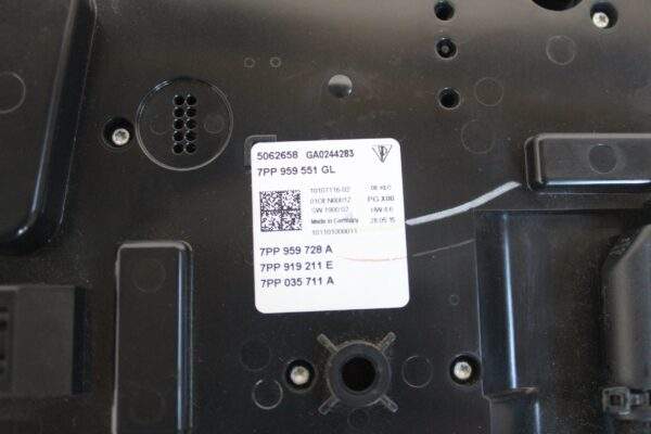Porsche 95B Macan Overhead Roof Console Map Light 95861395104, 958868404H